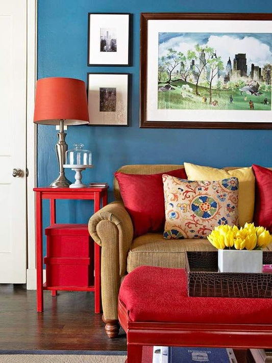 Decorando con colores primarios