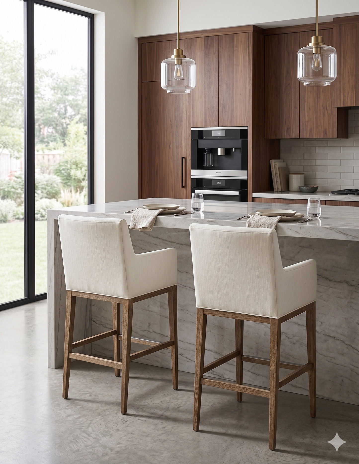 Banqueta Alta Doritos render – Patas de madera natural | Tienda de Banquitos