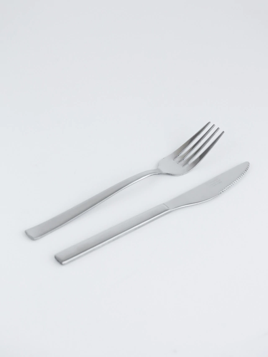 Cubierto de acero inoxidable 24 piezas con descuento durante el hotsale 2025