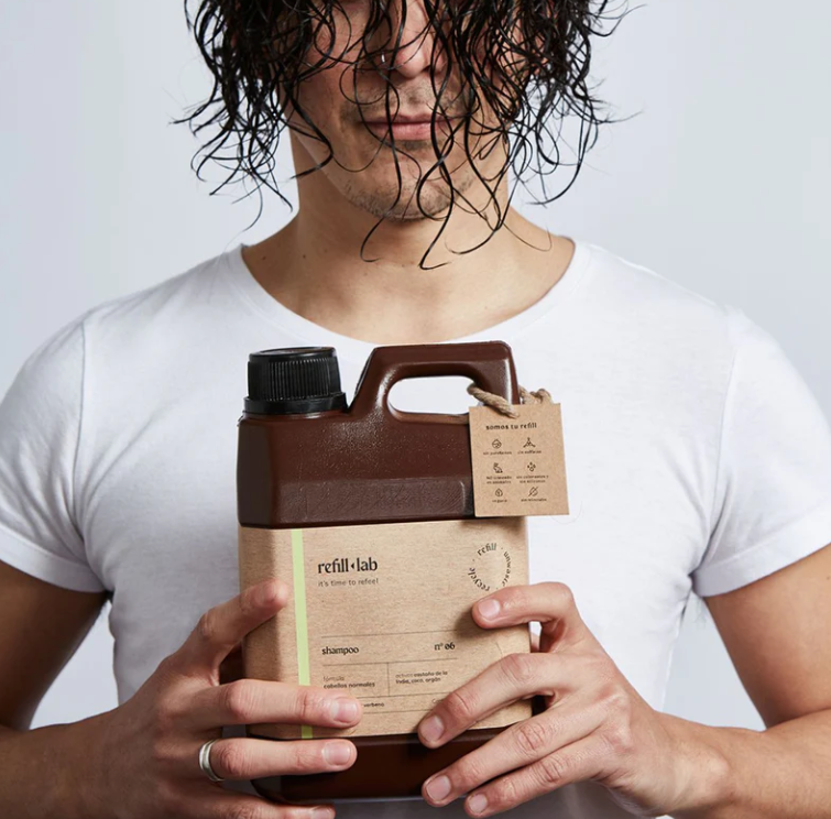 Shampoo sin sulfatos para cabellos normales - Relaxing Lavanda Refill-Lab 2 LTS en 3 cuotas sin interés