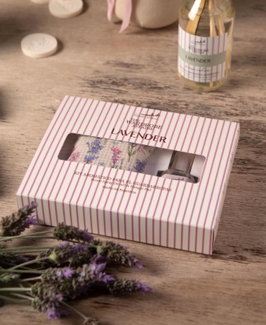 Kit Almohadilla Lavender – Vista frontal