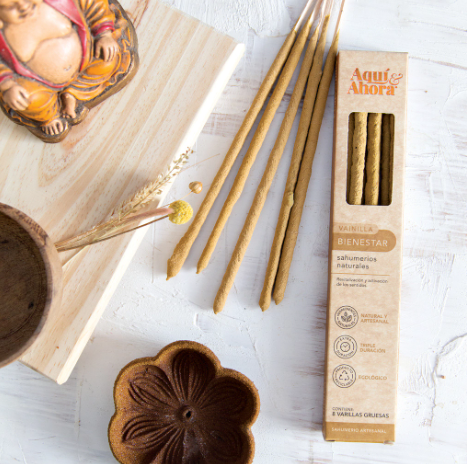 Sahumerios de Vainilla - BIENESTAR - Aqui y Ahora - 3 cuotas sin interes