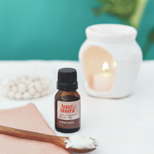 Aceite aromático de Coco & Sándalo - ARMONÍA - Aquí y Ahora - 3 cuotas sin interes