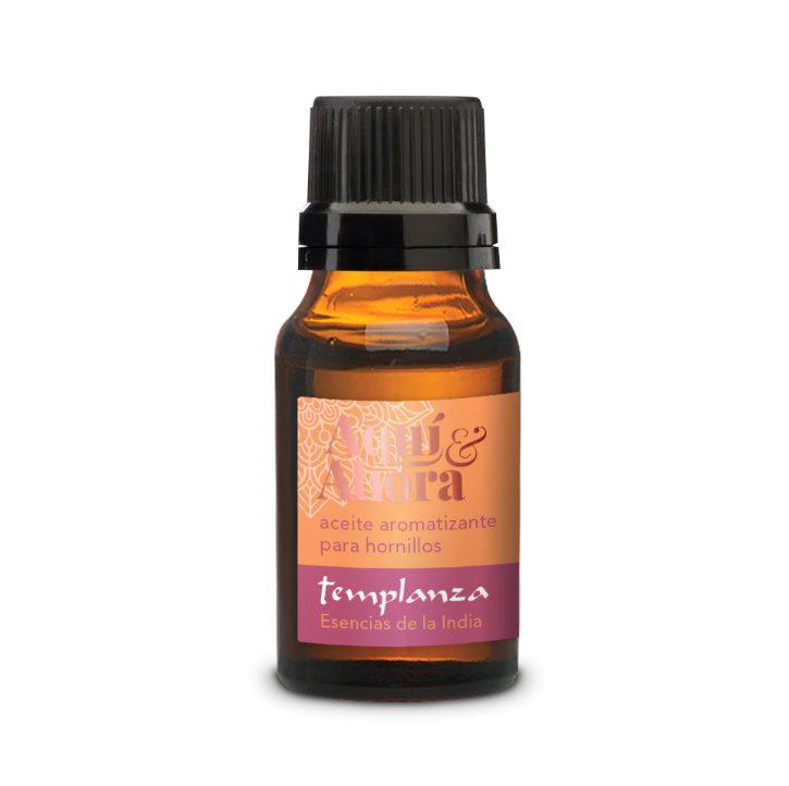 Aceite aromático de Esencias de la India - TEMPLANZA - Aquí y Ahora - 3 cuotas sin interes