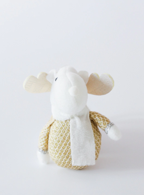 Adorno Colgante Reno Blanco - 3 cuotas sin interés