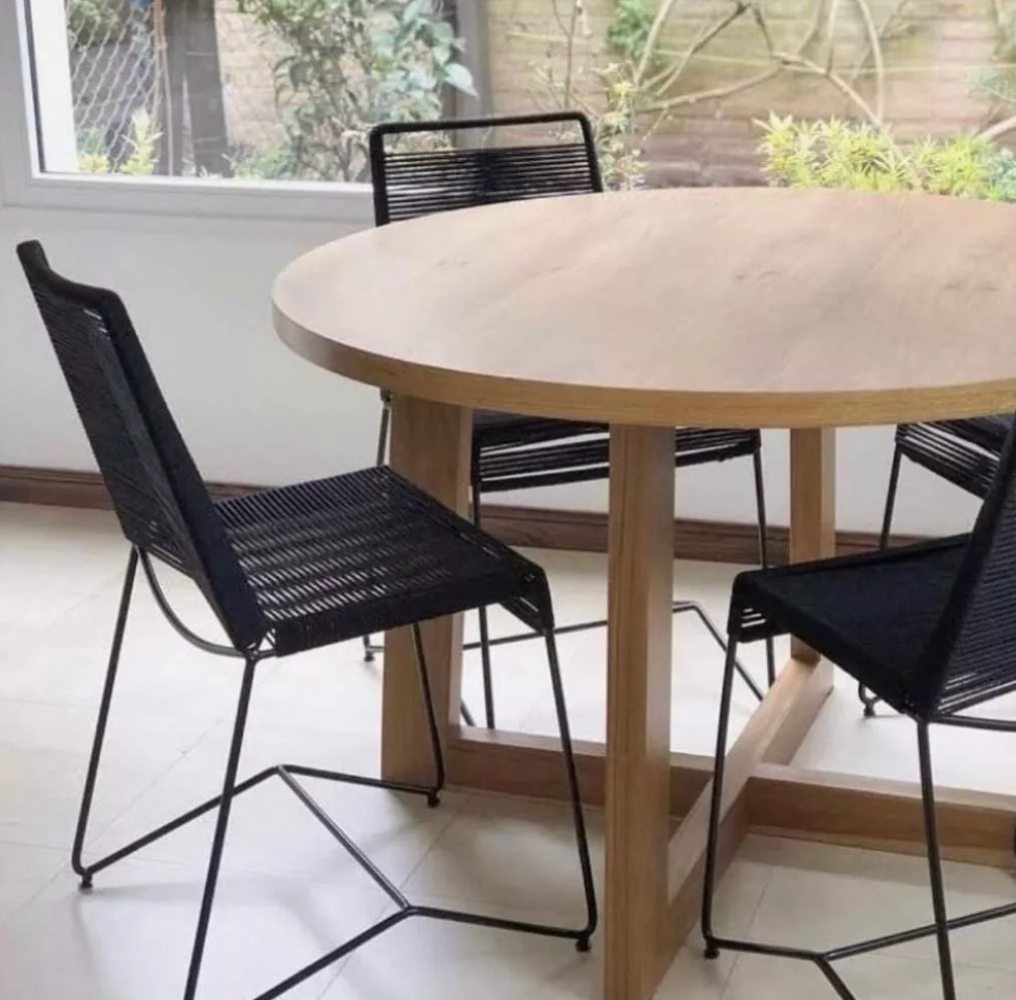 Silla yute negro y hierro - CYBERMONDAY - 6 cuotas sín interés