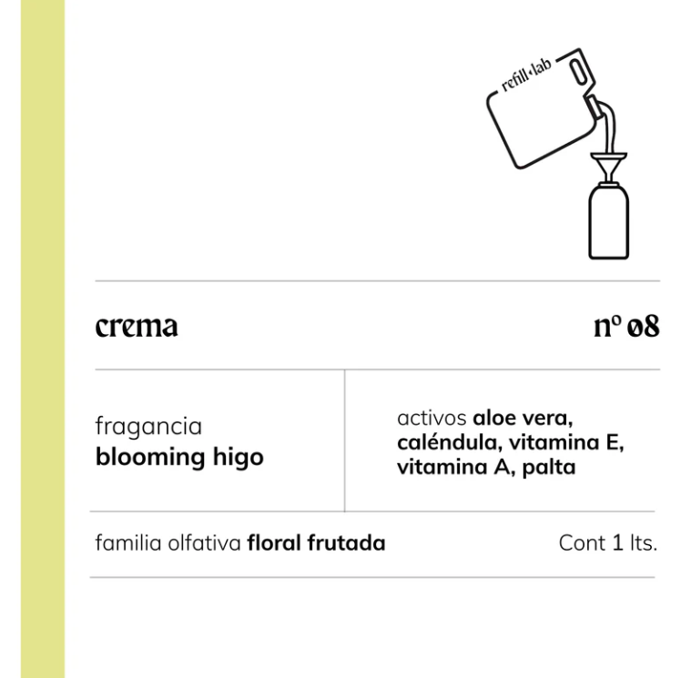 Crema Refill-Lab 1LT en 3 cuotas sin interés