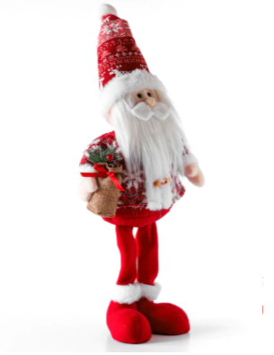 COLECCIÓN 2025 Papa Noel Rojo Parado - 3 cuotas sin interés