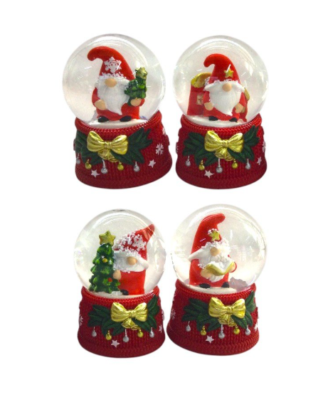 COLECCIÓN 2025 - Bola de Nieve Gnomo con luz - 3 cuotas sin interés