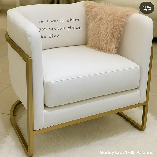 Sillón Mora - elegancia en un cuerpo