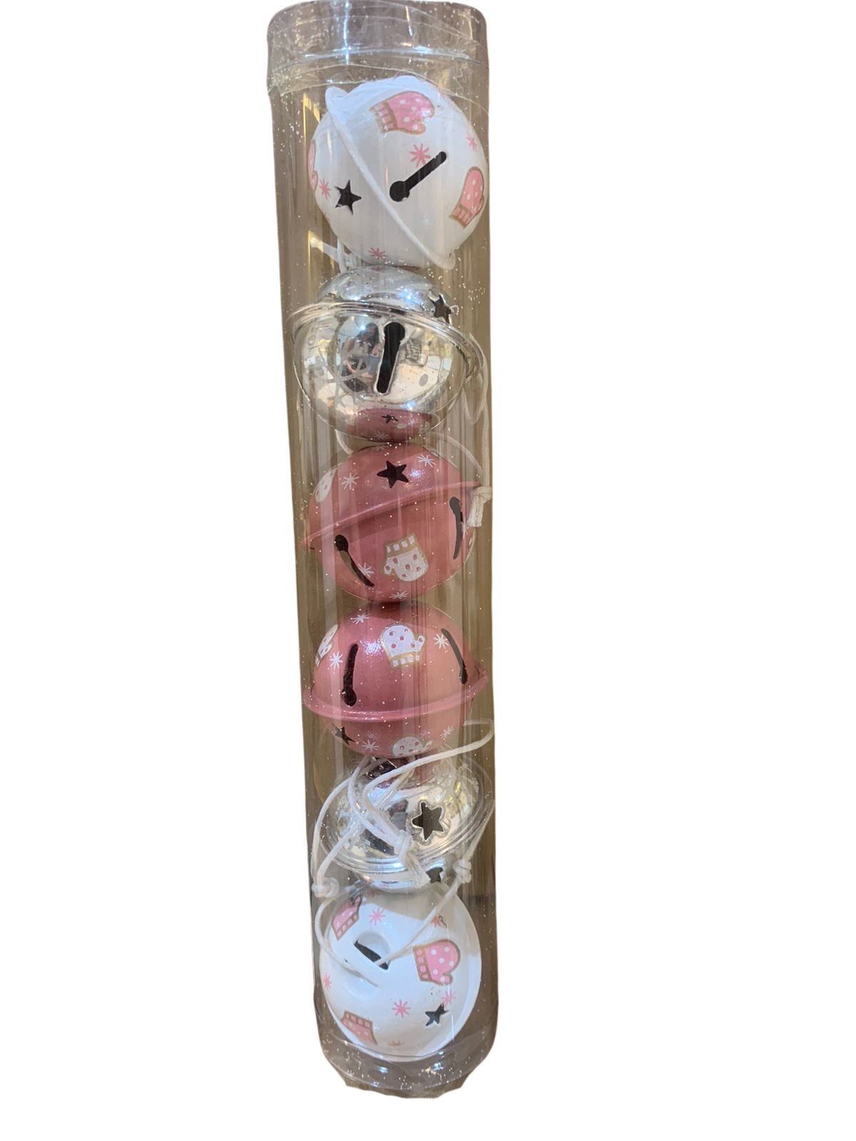 Set de cascabeles Rosas - 3 cuotas sin interés