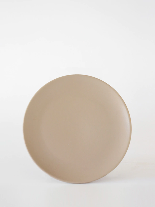 Plato postre coup mahogany color rosa mate con descuento durante el HOTSALE 2025