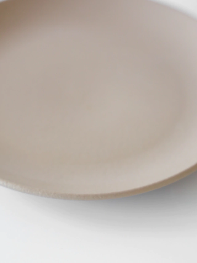 Plato postre coup mahogany color rosa mate con descuento durante el HOTSALE 2025