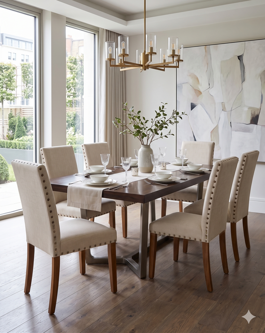 Silla Lida de diseño contemporáneo en acabado liso, pensada para comedores modernos y espacios multifuncionales. Respaldo ergonómico, asiento cómodo y terminaciones de alta calidad que combinan estética y practicidad, perfecta para uso diario en el hogar.