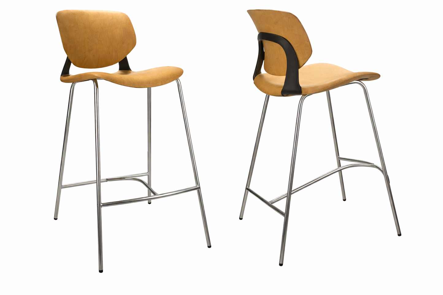 Taburete alto Star Taburete con asiento ergonómico y estructura metálica, ideal para mostradores y espacios de trabajo.