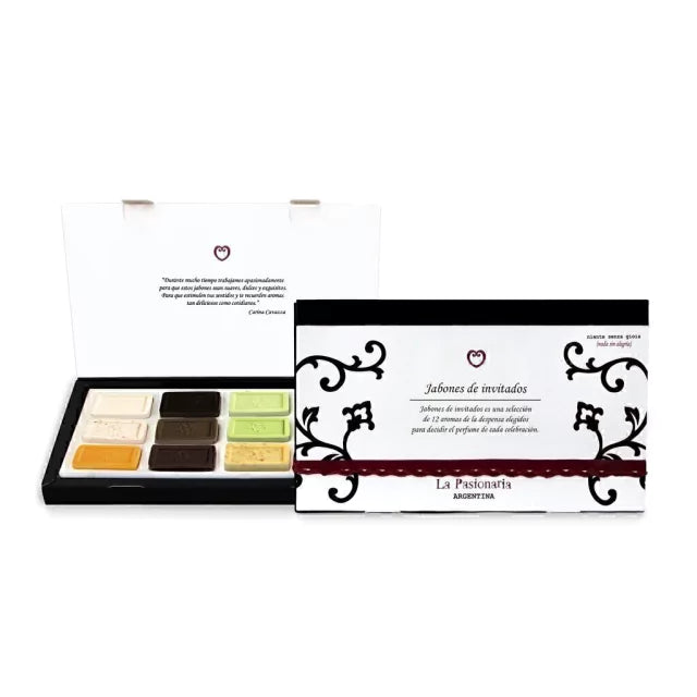 Jabones de invitados de la Pasionaria - 3 cuotas sin interes