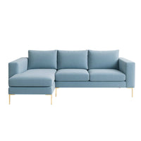 Sillón esquinero Magnolia, sofá en L con chaise longue fabricado a medida – Tienda de Banquitos