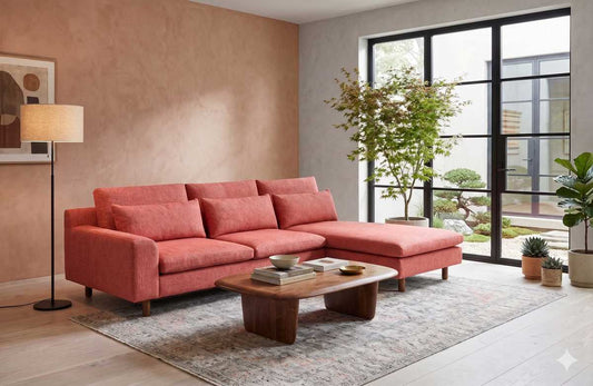 Sillón esquinero Moderno Leticia – sofá rinconero a medida para living | Tienda de Banquitos