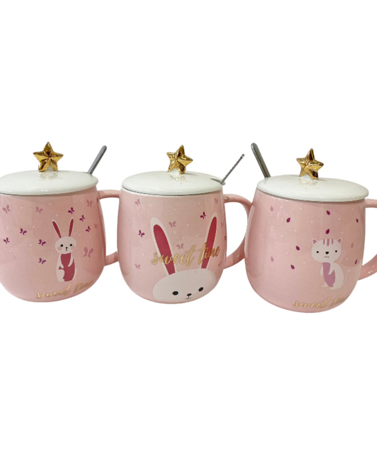 Taza cerámica animales estrella – diseño original decorativo para regalo
