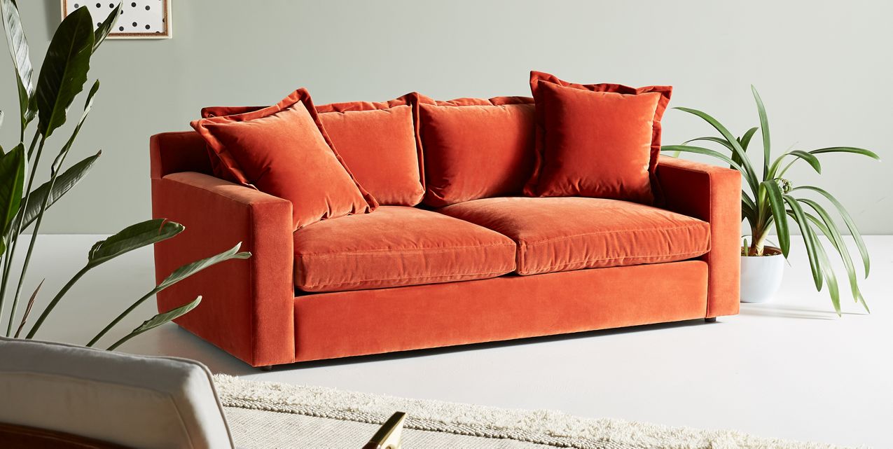 Sillon de dos cuerpos rojo