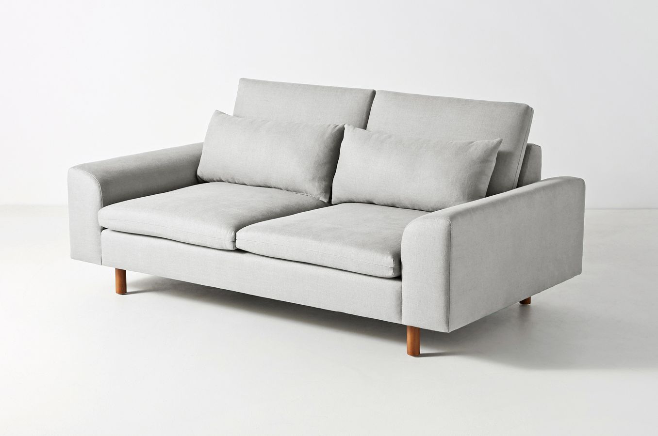 Sillón de dos cuerpos moderno color gris