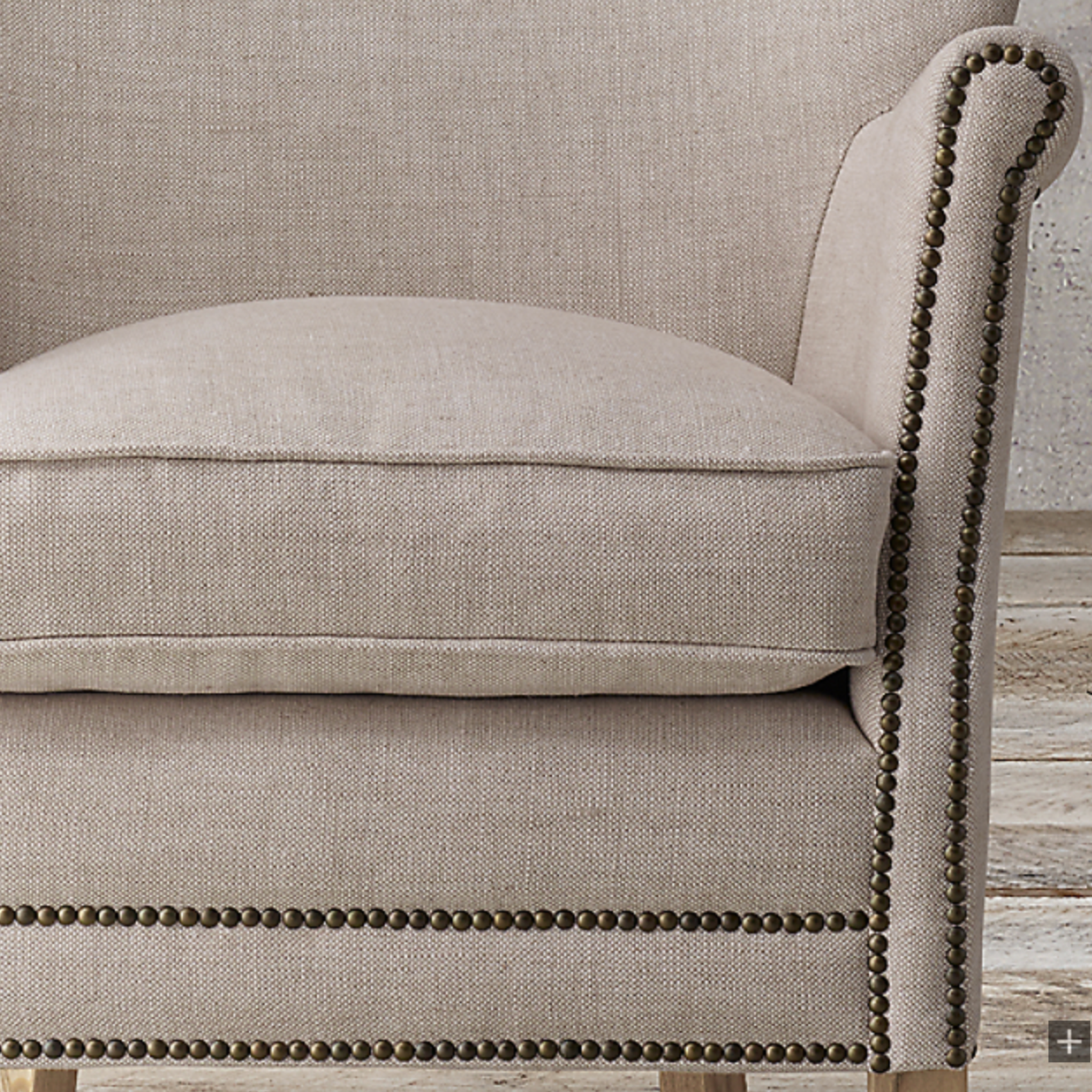 Banqueta valquiria color crema