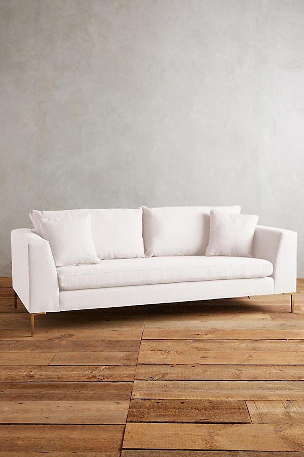 Sillón dos cuerpos moderno color blanco