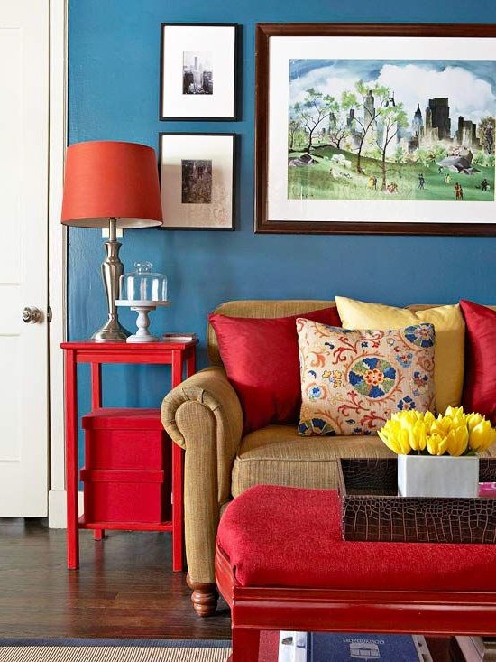 Decorando con colores primarios
