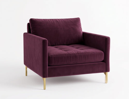 Sillón de un cuerpo Ristretto con placa de alta densidad
