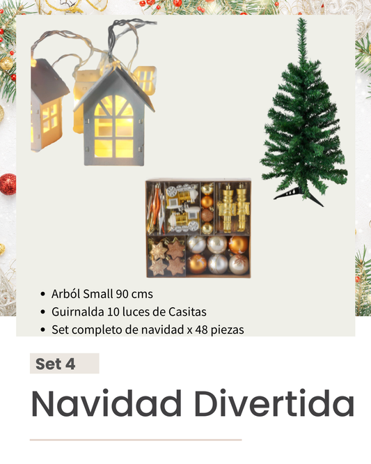 COLECCIÓN CYBERMONDAY - COMBO 4 - Navidad Divertida - 6 cuotas sin interés