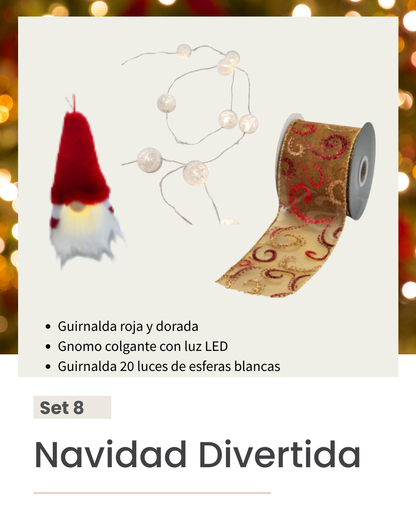 COLECCIÓN CYBERMONDAY - COMBO 8 - Navidad Divertida - 6 cuotas sin interés