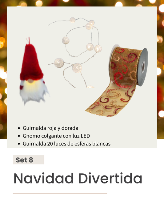 COLECCIÓN CYBERMONDAY - COMBO 8 - Navidad Divertida - 6 cuotas sin interés