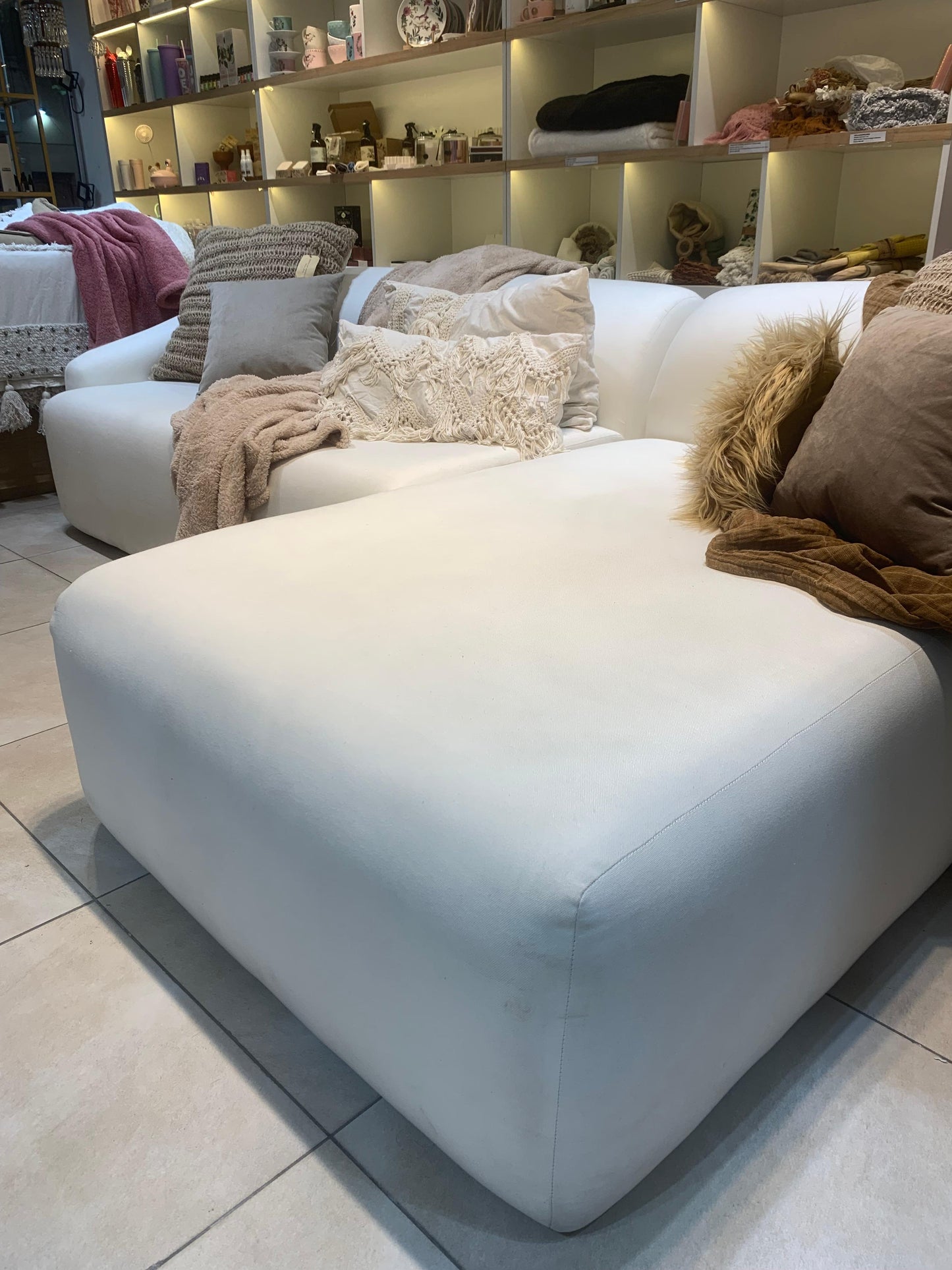 Sillón Esquinero Cotton – listo para tu living