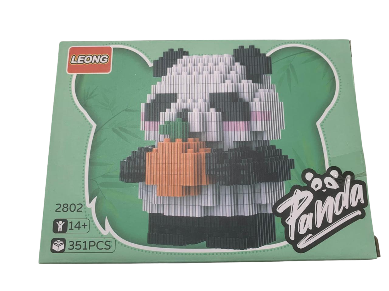 Panda Family kit manualidades - resultado final del armado