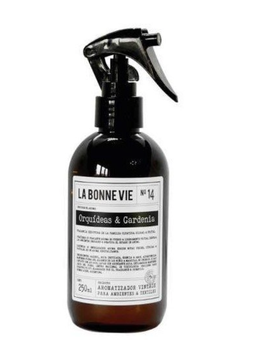 Aromatizador La Bonne Vie 250 ml plástico spray para ambiente y textiles