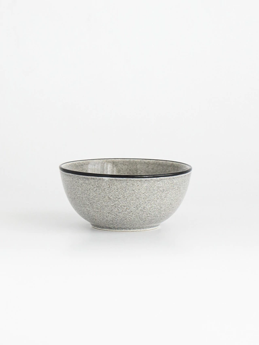 Bowl color gris en porcelana 6 unidades con descuento durante el hotsale 2025