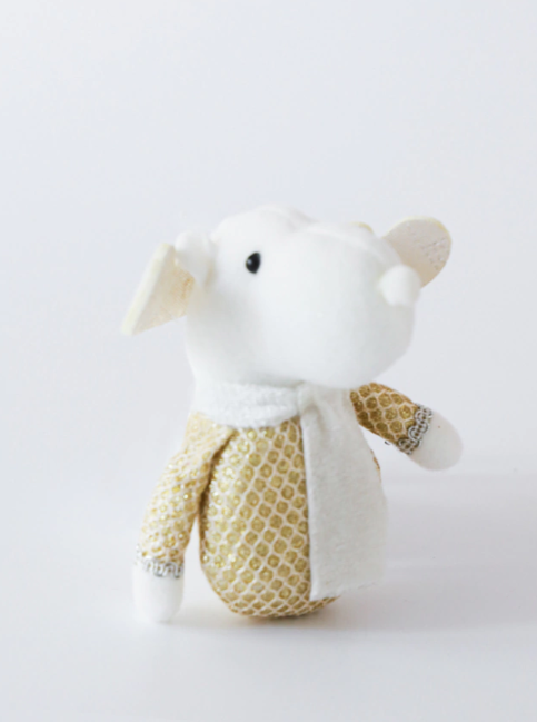 Adorno Colgante Reno Blanco - 3 cuotas sin interés