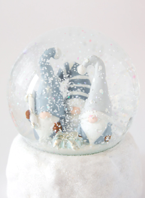 Bola de Nieve Duendes Azul grande - 3 cuotas sin interés