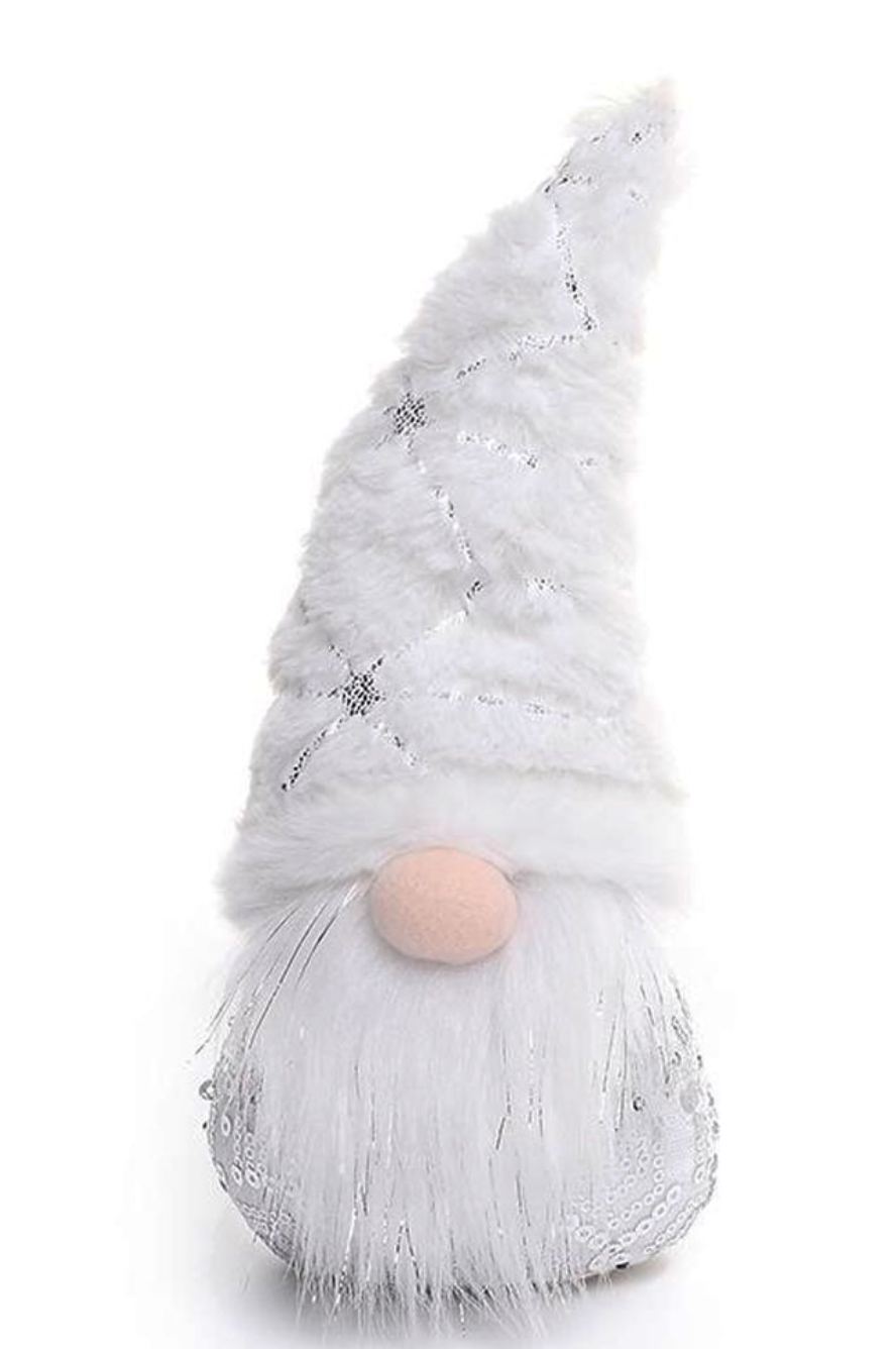 Gnomo navideño con lentejuelas- 3 cuotas sin interés