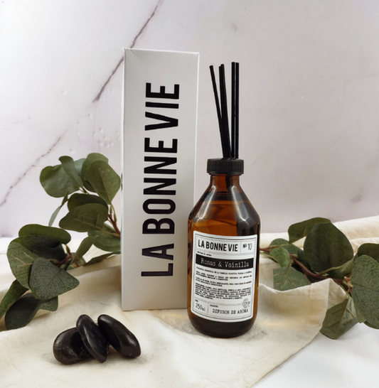 Difusor de Aroma de Vidrio 250 ml – La Bonne Vie | Fragancias Premium para el Hogar  en 3 cuotas sin interés