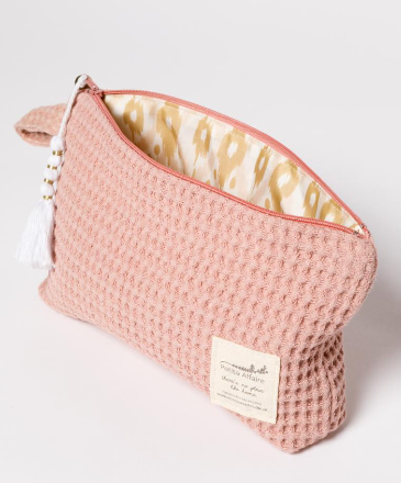 Necessaire Rose 24x20 cm – Sobre Trendy y Funcional Exclusivo Tienda de Banquitos en 3 cuotas sin interés