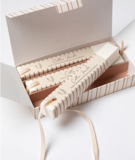 Kit Barras Cotton Powder Petite Affaire – Aromas Delicados Exclusivo Tienda de Banquitos en 3 cuotas sin interés