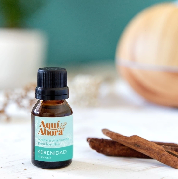 Aceite aromático de Gardenia - SERENIDAD - Aquí y Ahora - 3 cuotas sin interes