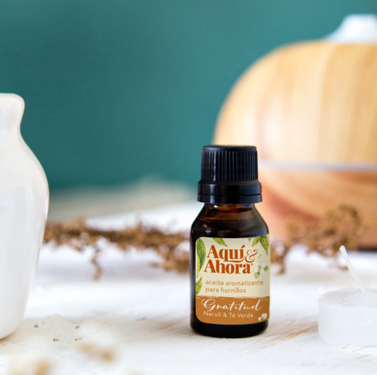 Aceite aromático de Neroli & Té Verde - GRATITUD - Aquí y Ahora - 3 cuotas sin interes