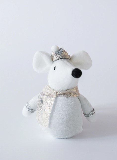 Adorno Colgante Ratón Blanco - 3 cuotas sin interés