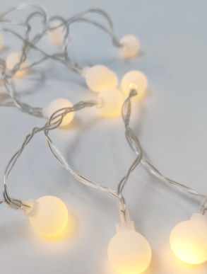 Guirnalda 40 Luces Bochas - 3 cuotas sin interés