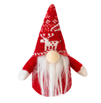 COLECCIÓN 2025 Adorno Colgante Gnomo rojo Navideño - 3 cuotas sin interés