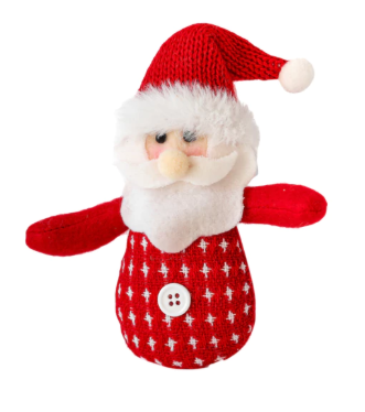 COLECCIÓN 2025 Adorno Colgante Papa Noel rojo - 3 cuotas sin interés