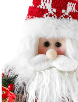 COLECCIÓN 2025 Papa Noel sentado navideño rojo - 3 cuotas sin interés