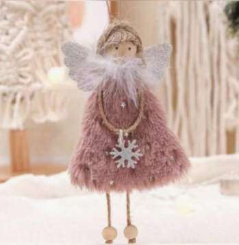COLECCIÓN 2025 - COMBO hadas colgantes navideñas - 3 cuotas sin interés